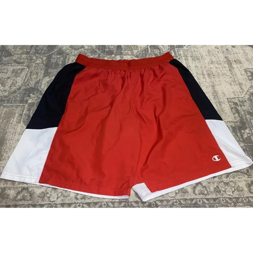 Champion Authentic Greed Black White Pull On  Shorts Sz 2XL‎ Men's